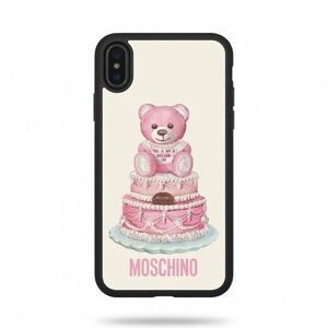Moschino Pink Bear Cake IPhone case